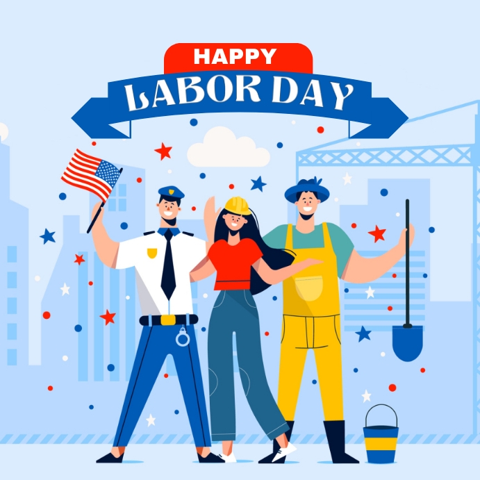 Copy of happy labor day ads PosterMyWall