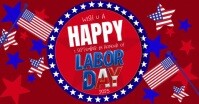 Happy Labor Day Banner Design Template Facebook Shared Image