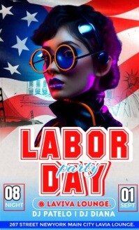 Labor Day Party US Legal Template