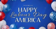 happy labor day facebook shared image templat template