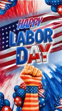 Happy Labor Day Instagram Story Video Post Template