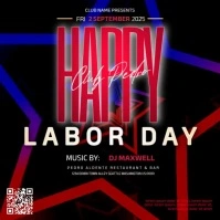 Happy Labor Day Post Design Template