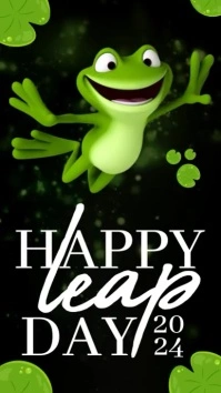 HAPPY LEAP DAY INSTAGRAM STORY TEMPLATE