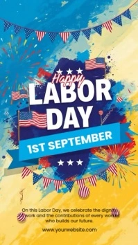 happy lobar day Instagram Story template