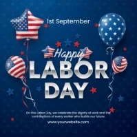 Happy Lobar Day USA Iphosti le-Instagram template