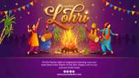 Happy Lohri Digital Display (16:9) template