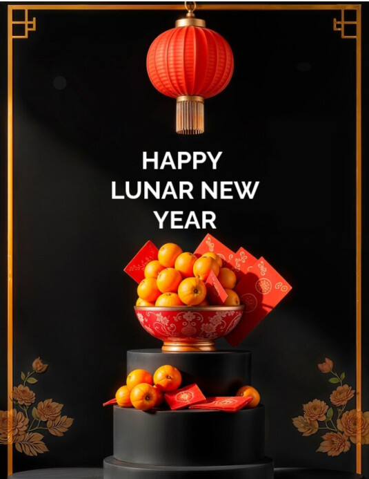 happy lunar new year Template | PosterMyWall