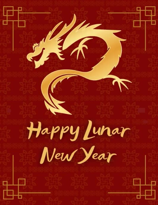 happy lunar new year Template | PosterMyWall