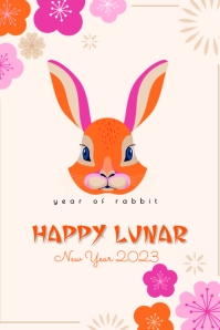 Happy Lunar New Year Template | PosterMyWall