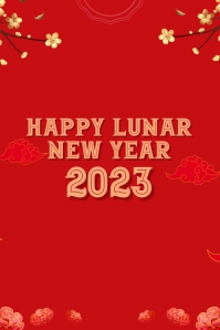 Happy Lunar New Year Template | PosterMyWall
