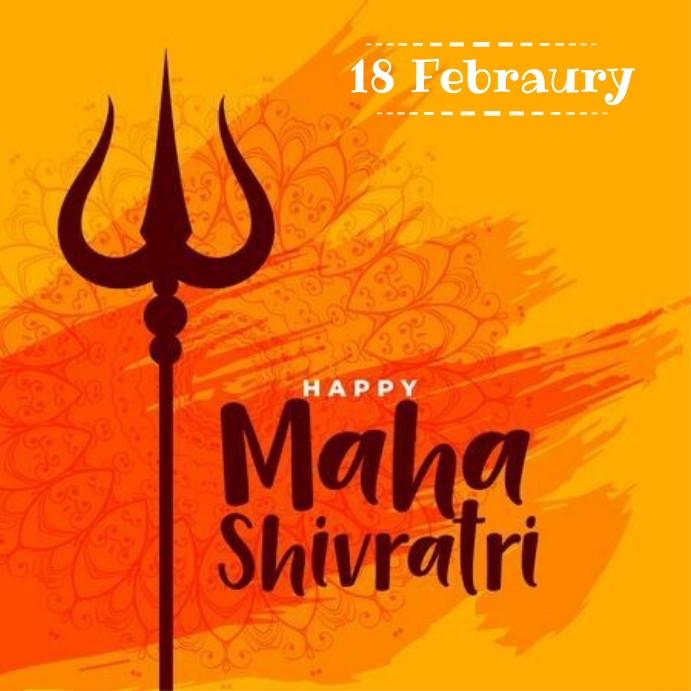 Copy of Happy maha shivratri india day instagram post | PosterMyWall