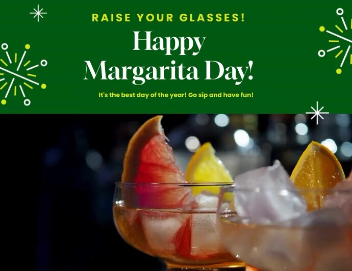 Happy Margarita Day ใบปลิว (US Letter) template