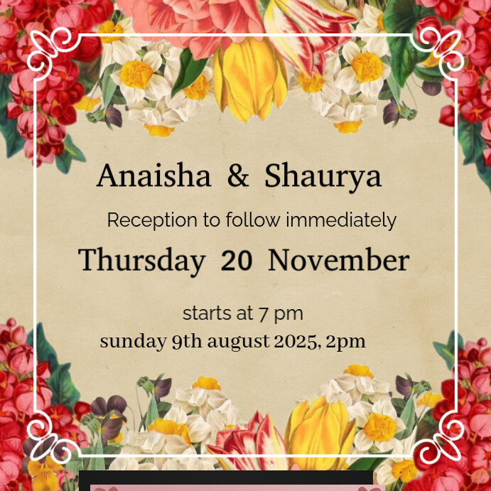 Happy marriage card Template | PosterMyWall