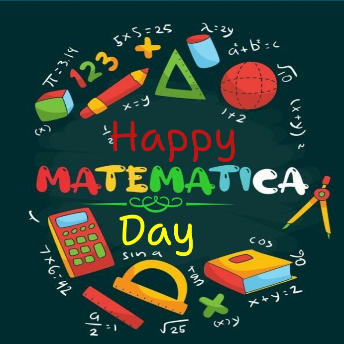 Copy of Happy Mathimatics day instgaram post | PosterMyWall