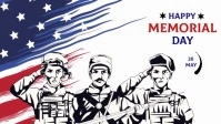 Happy memorial day 26 may Miniatura na YouTube template