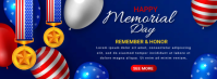 Happy Memorial Day Cover Photo Фотография обложки профиля Facebook template
