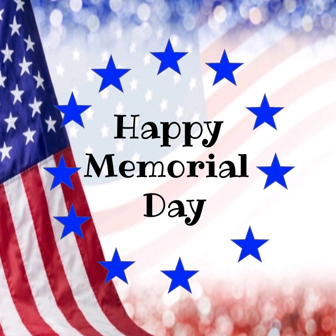 Happy Memorial day Instagram post Template PosterMyWall
