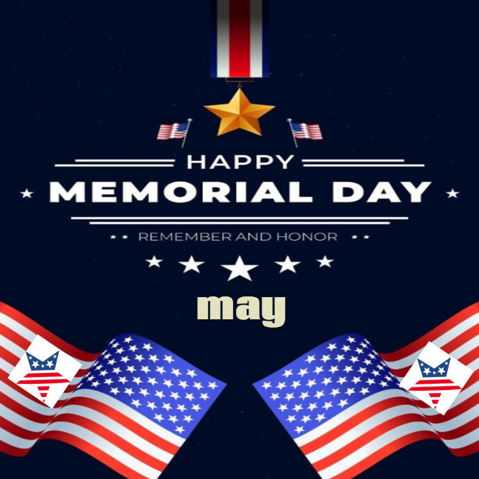 Happy Memorial logo Template | PosterMyWall