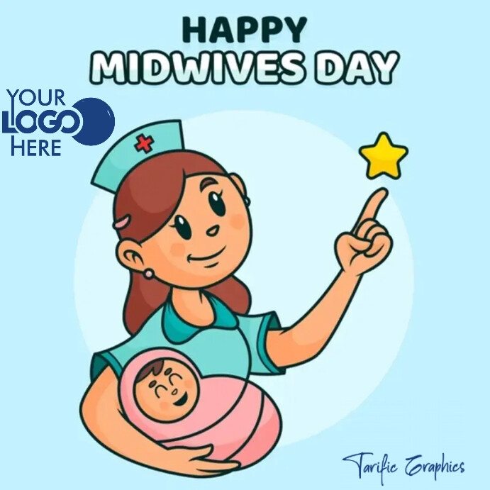 happy midwives day Instagram Post template