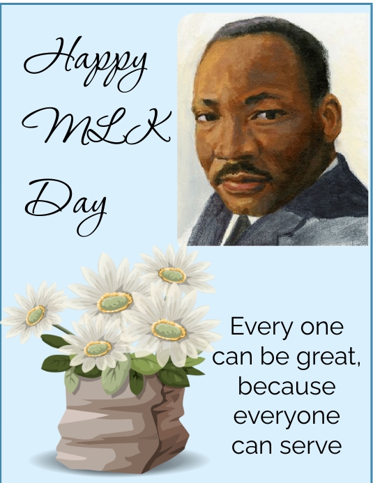 Happy MLK Day Template PosterMyWall