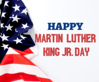 Happy MLK day template 2026 Medium Rectangle