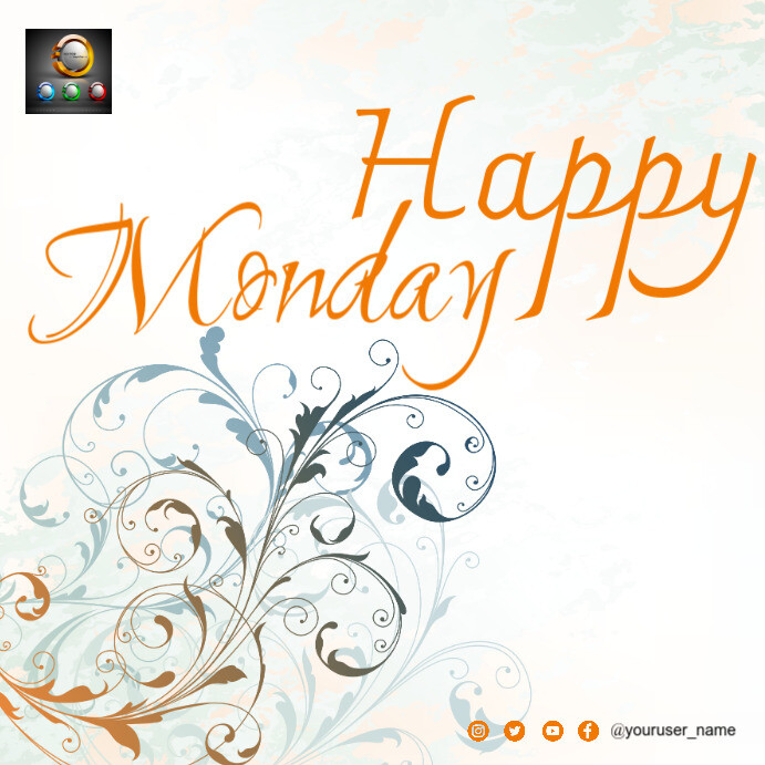 Happy Monday Template PosterMyWall