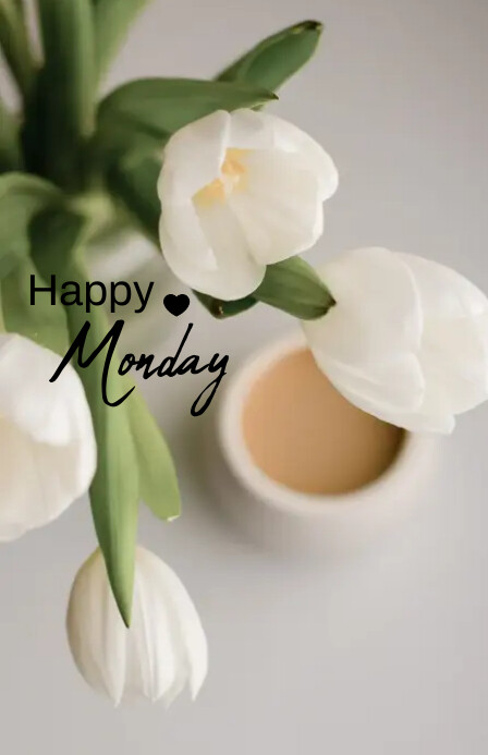 happy monday Tabloid template