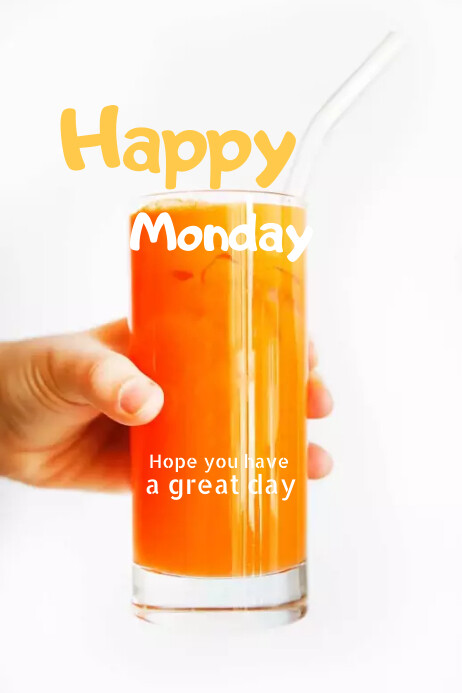 Happy Monday Template | PosterMyWall