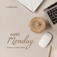Happy Monday Instagram Post Template | PosterMyWall