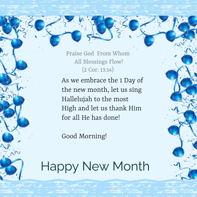 Happy Month Instagram Post template