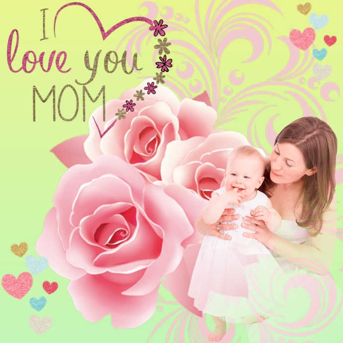HAPPY MOTHER'S DAY CARD Publicação no Instagram template