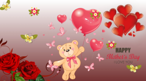 HAPPY MOTHER'S DAY CARD Digitalt display Template