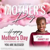 Happy Mother's Day Celebration Square Video template