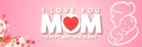 Happy Mother's Day Twitter Banner template