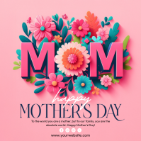 Happy Mother's Day Post Instagram template