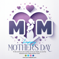 Happy Mother's Day Instagram Post template