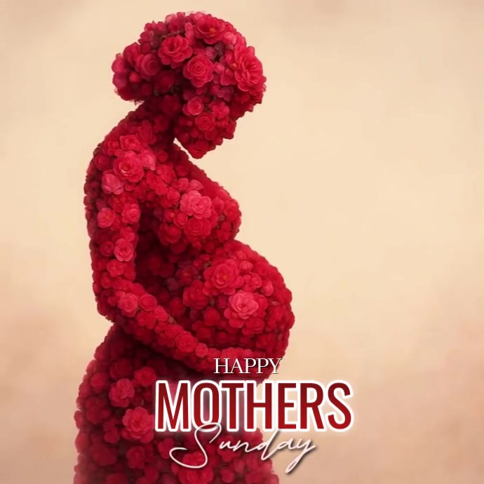 Happy Mother's Day Vierkant (1:1) template