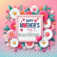 happy mother's day Square (1:1) template