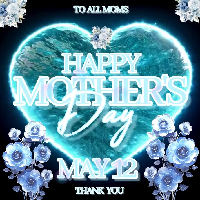 Happy Mother's Day 方形(1:1) template