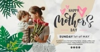 Happy Mother's Day Greetings Facebook begivenhed cover template