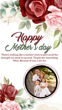 happy mother's day instagram story template
