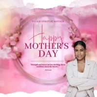 happy mother's day MESSAGE template Квадрат (1 : 1)