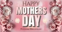 Happy Mother's Day pink template Facebook Shared Image