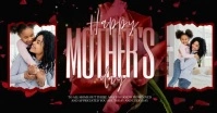 happy mother's day post design template ภาพที่แชร์บน Facebook