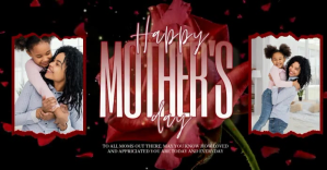 happy mother's day post design template Facebook Shared Image