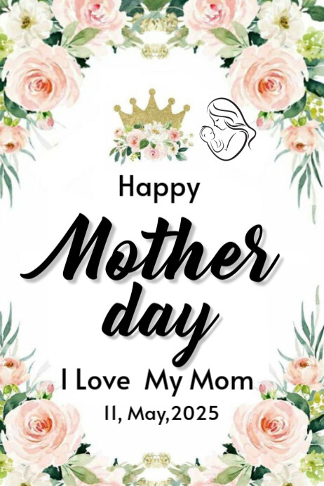 Happy Mother's day Template 2025 | PosterMyWall