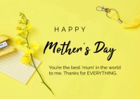 Happy mother's day templates Postcard