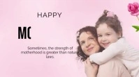 Happy mother's day templates Digital Display (16:9)