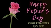 Happy Mother's Day Video Ad Template Digitale display (16:9)