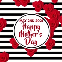 Happy Mother's Day Video Ad Template Quadrat (1:1)